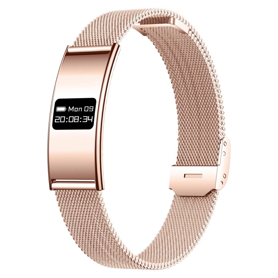 Bracelet connecté élégant FOREVER ELEGANCE B8 - Or rose