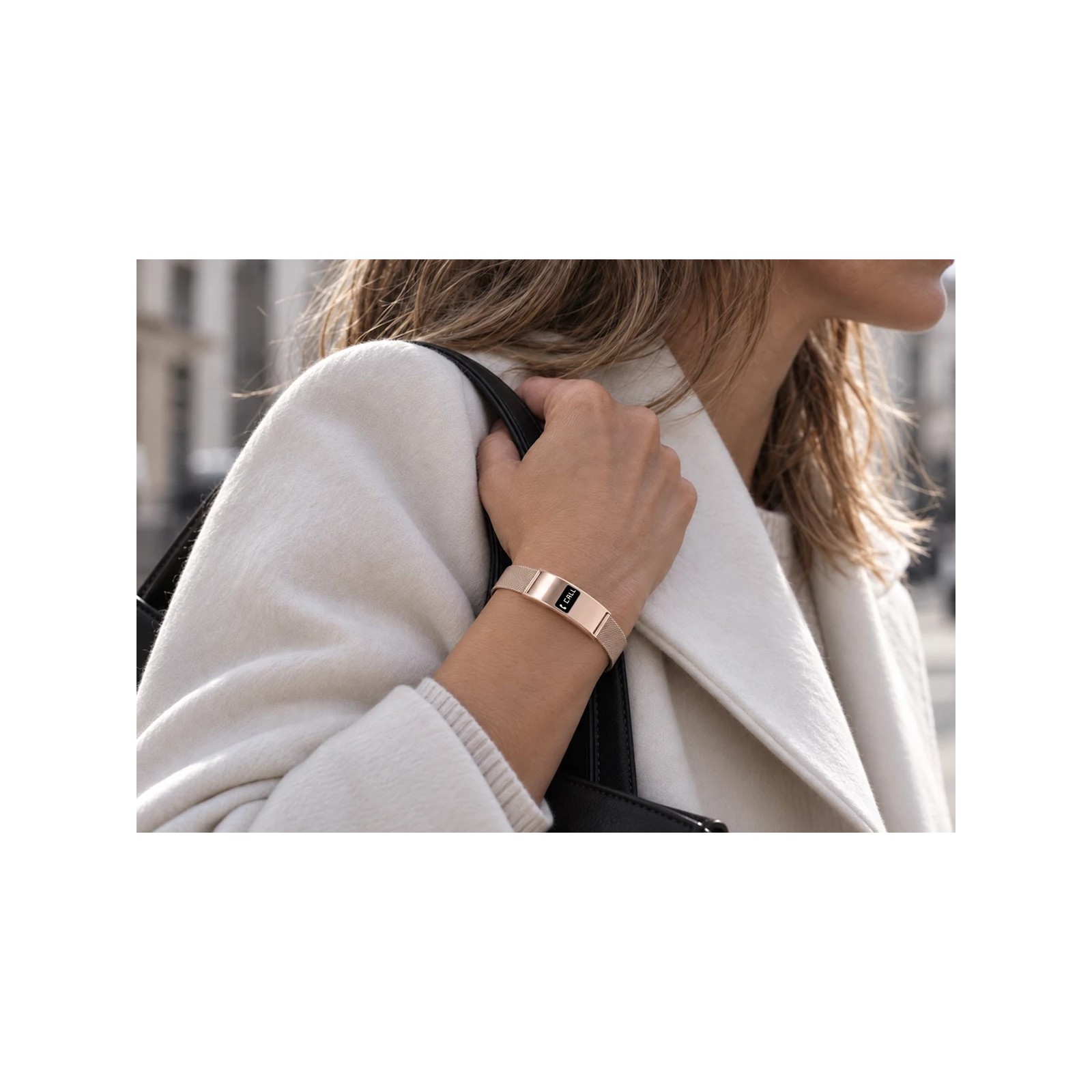 Bracelet connecté élégant FOREVER ELEGANCE B8 - Or rose