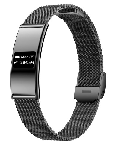 Bracelet connecté élégant FOREVER ELEGANCE B8 - Noir