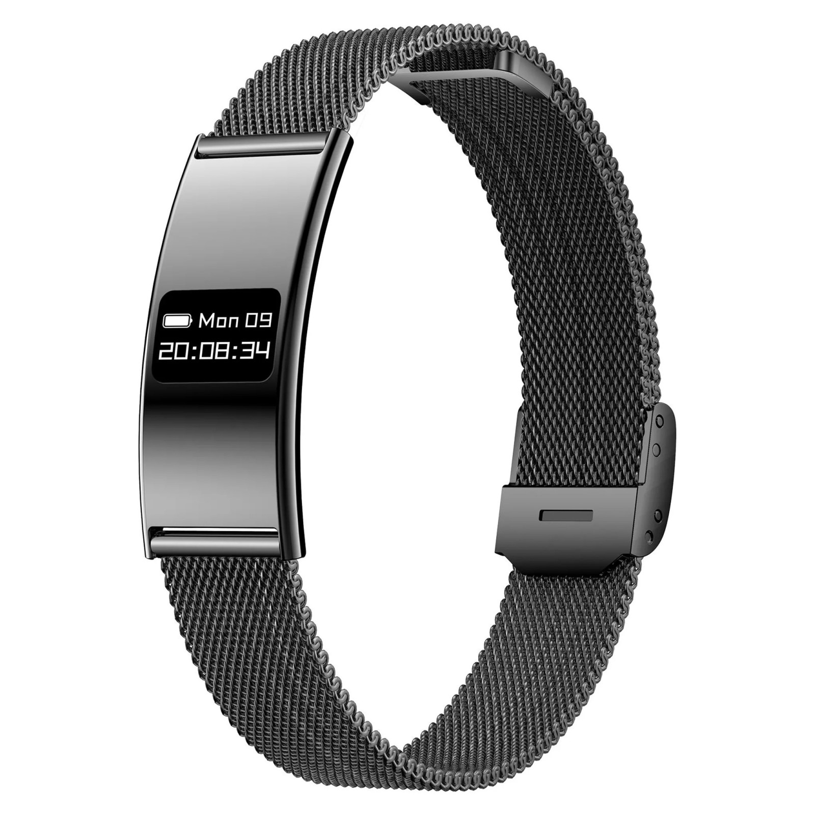 Bracelet connecté élégant FOREVER ELEGANCE B8 - Noir
