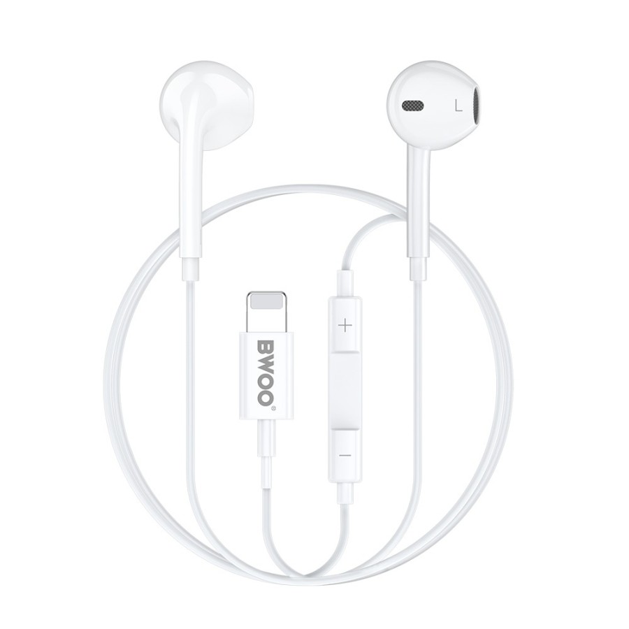 Écouteurs LIGHTNING BWOO HF179 Blanc