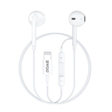 Écouteurs LIGHTNING BWOO HF179 Blanc