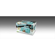MUSE ADVENTURE-SOUND M-29 KB - RADIO LECTEUR CD PORTABLE AVEC MICROPHONE BLEU