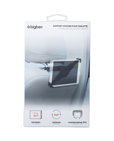 BIGBEN CONNECTED TABCARHOLDER - SUPPORT DE VOITURE UNIVERSEL POUR TABLETTE NOIR