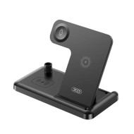 XO DESIGN WX033 - STATION DE CHARGE SANS FIL 4-EN-1 15W NOIRE