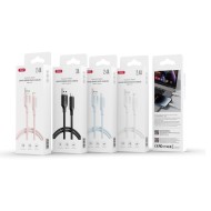 CÂBLE USB-A VERS LIGHTNING - XO-NB265 - 2.4A 1M BLANC
