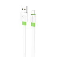 CÂBLE USB-A VERS LIGHTNING - BOROFONE BX89 UNION - 18W/2A 1M VERT