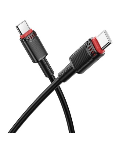 CÂBLE USB-C VERS C - BOROFONE BX110 BENEFICIO - PD 60W 1M NOIR