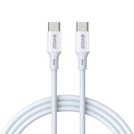 CÂBLE USB-C VERS C - BWOO X282 - PD 60W 1M BLANC