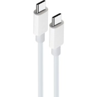 CÂBLE USB-C VERS C - MAXLIFE MXUC-05 - PD 60W 1M BLANC