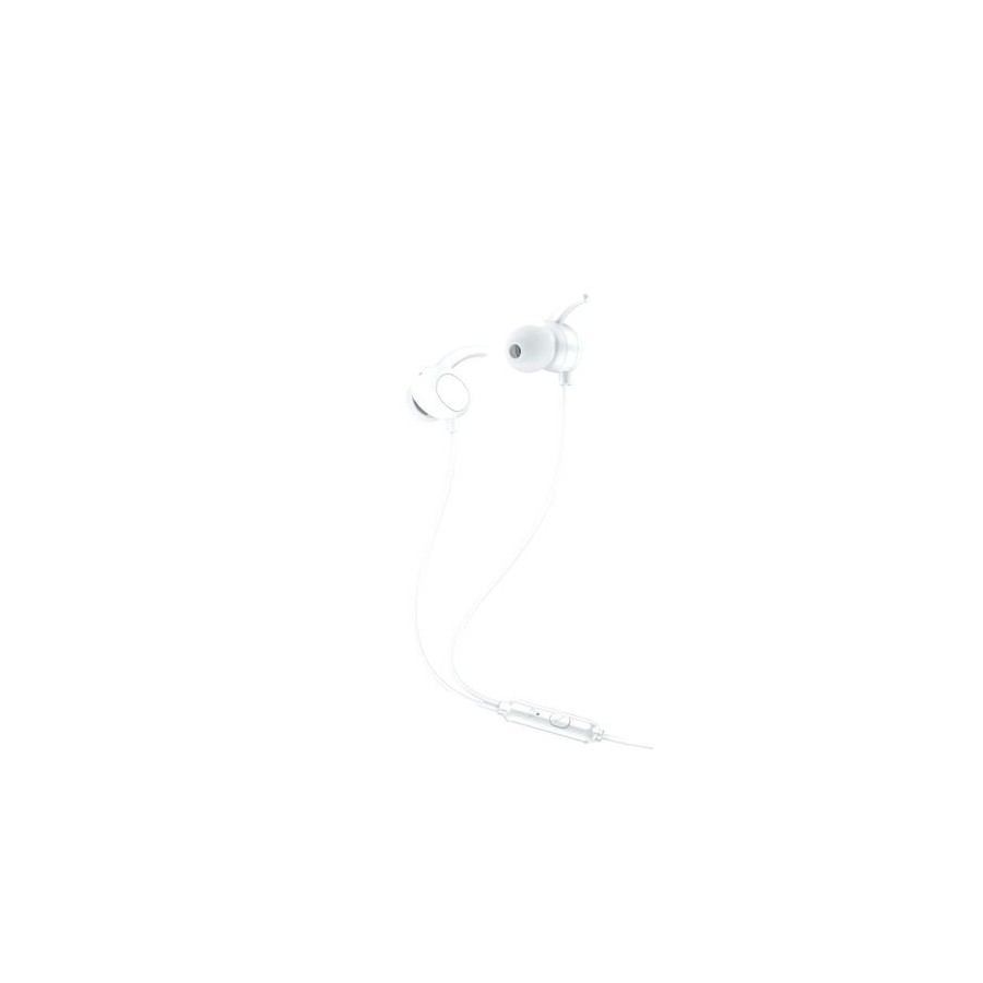 ÉCOUTEURS FILAIRES + TÉLÉCOMMANDE + MICRO - XO-EP65 - JACK 3.5MM - BLANC