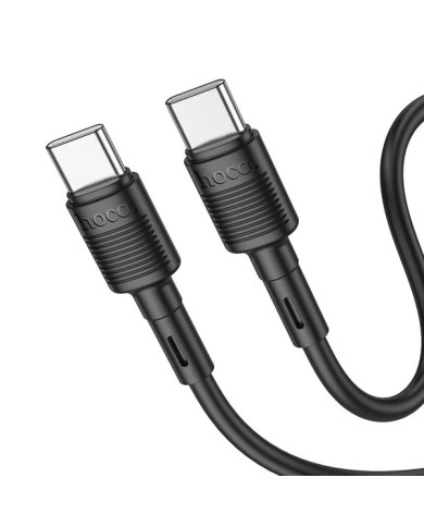 CÂBLE USB-C VERS C - HOCO X83 VICTORY - PD 60W 1M NOIR