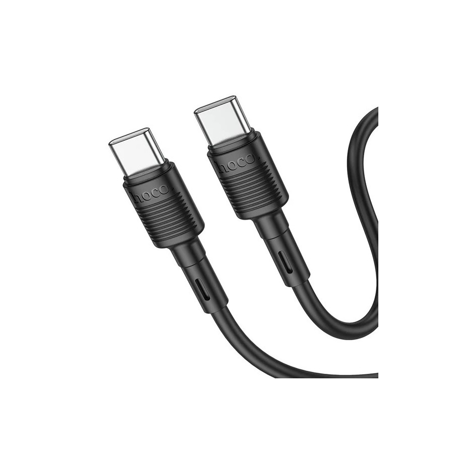 CÂBLE USB-C VERS C - HOCO X83 VICTORY - PD 60W 1M NOIR