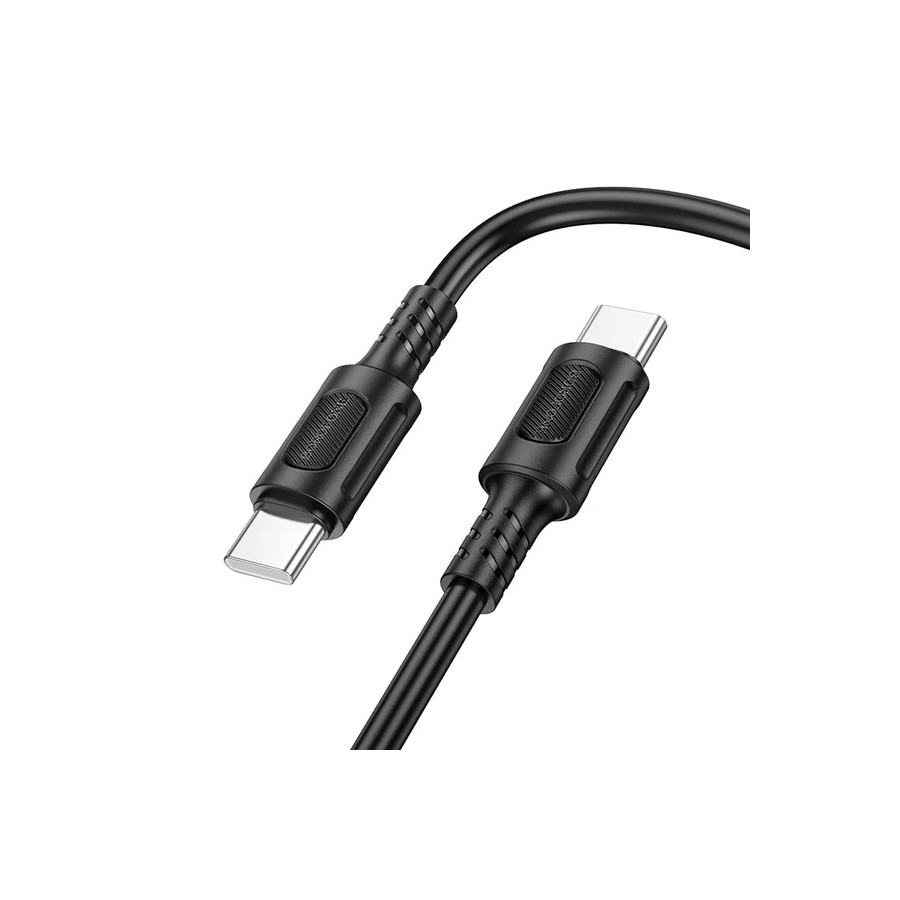 CÂBLEUSB-C VERS C - BOROFONE BX111 FELIZ - PD 60W 1M NOIR