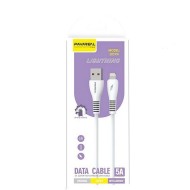 CÂBLE USB-A VERS LIGHTNING (IPHONE) - PAVAREAL PA-DC99I-W - 5A 1M BLANC