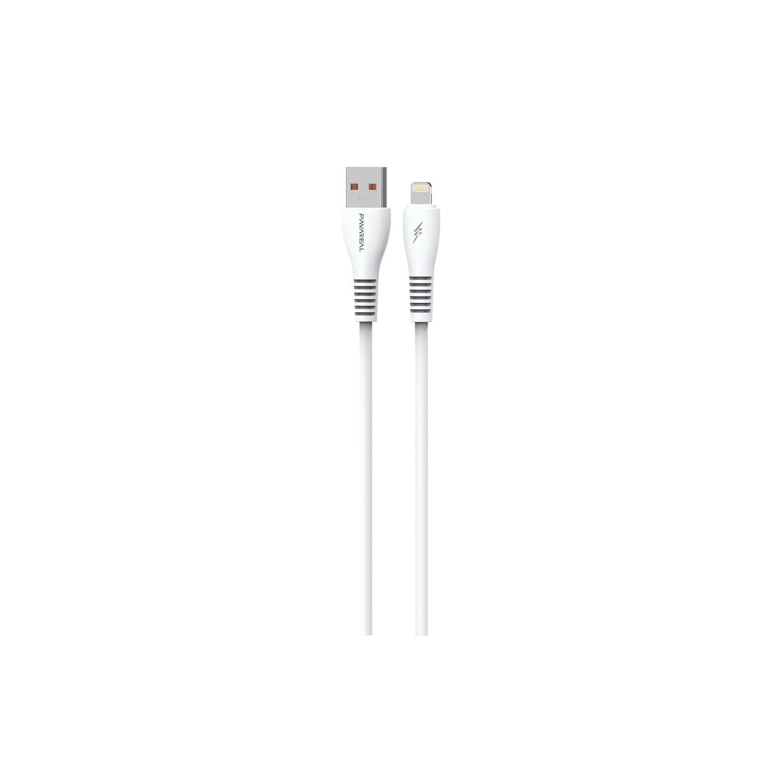 CÂBLE USB-A VERS LIGHTNING (IPHONE) - PAVAREAL PA-DC99I-W - 5A 1M BLANC