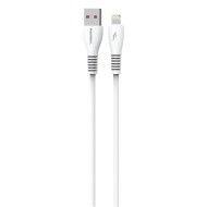 CÂBLE USB-A VERS LIGHTNING (IPHONE) - PAVAREAL PA-DC99I-W - 5A 1M BLANC