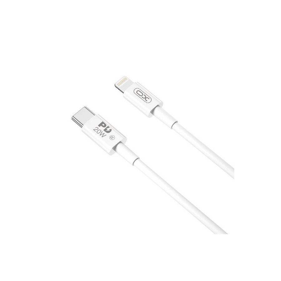 CÂBLE USB-C VERS LIGHTNING - XO-NB-Q189A - PD 20W 1M BLANC