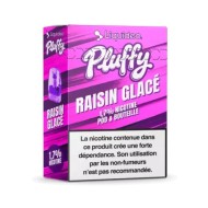 LIQUIDEO PLUFFY RAISIN GLACÉ - boîte de 10 pods remplissables + 1 fiole de 10 ml