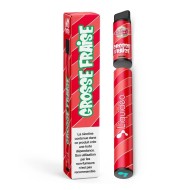Boite de 10 Liquideo Wpuff Pod Grosse Fraise - 600 puffs (Batteries + 10 Pods)
