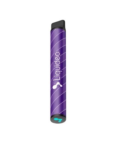 Boite de 10 Liquideo Wpuff Pod Raisin Glacé - 600 puffs (Batteries + 10 Pods)