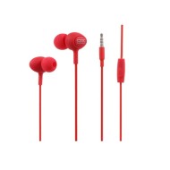 ÉCOUTEURS FILAIRES JACK 3.5MM XO S6-ROUGE