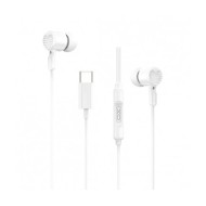 ÉCOUTEURS FILAIRES + TÉLÉCOMMANDE + MICRO - XO-EP81 - USB-C - BLANC
