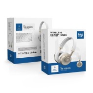 CASQUE SANS FIL BT - BLUE STAR BH02 - BLANC