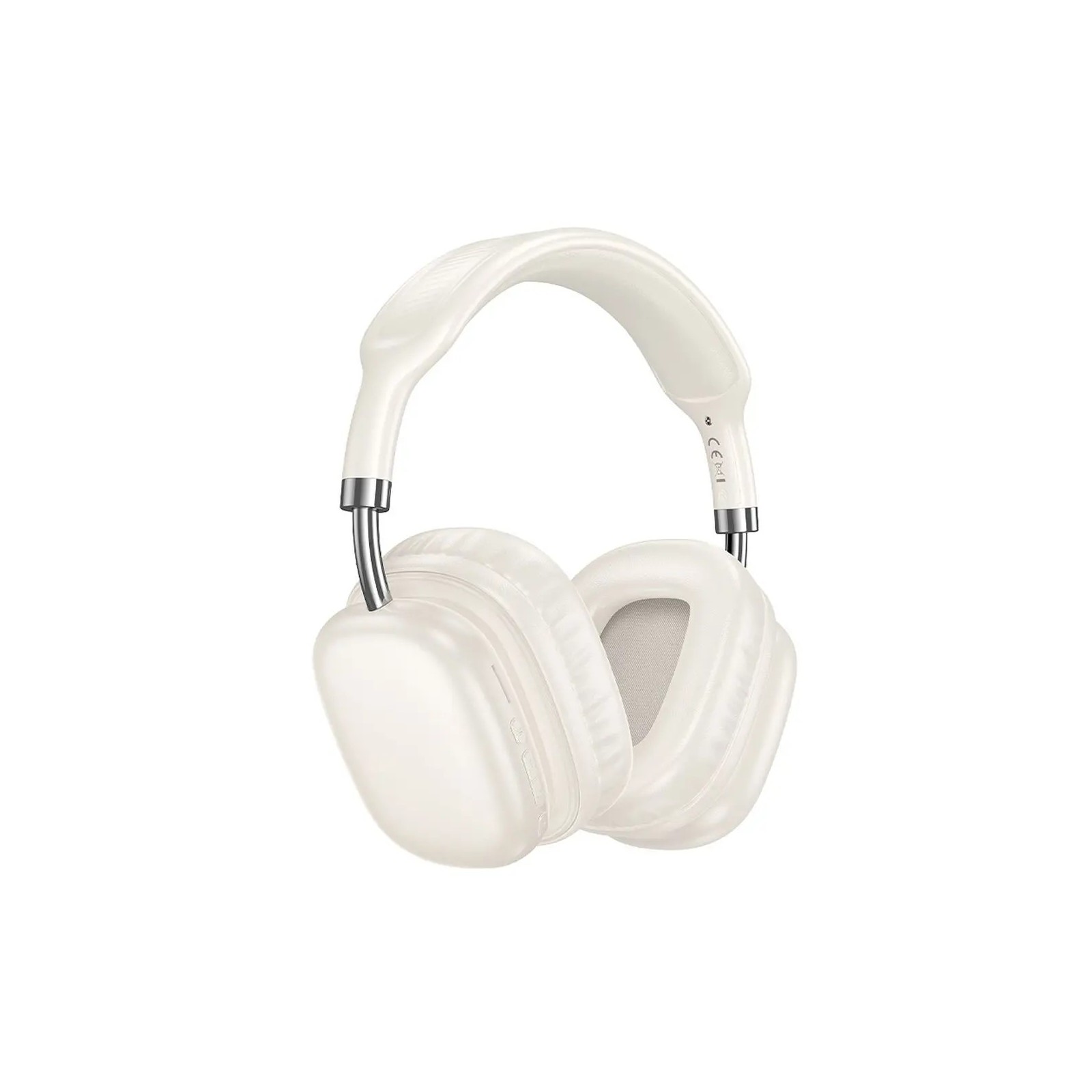 CASQUE SANS FIL BT - HOCO W52 - BLANC LAIT
