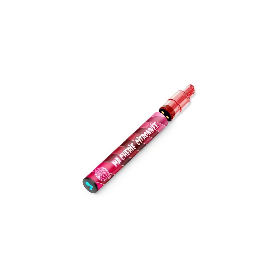 Boite de 10 Liquideo Wpuff Pod 2.0 Ma Chérie Citronnée - 800 puffs (Batteries + 10 Pods)