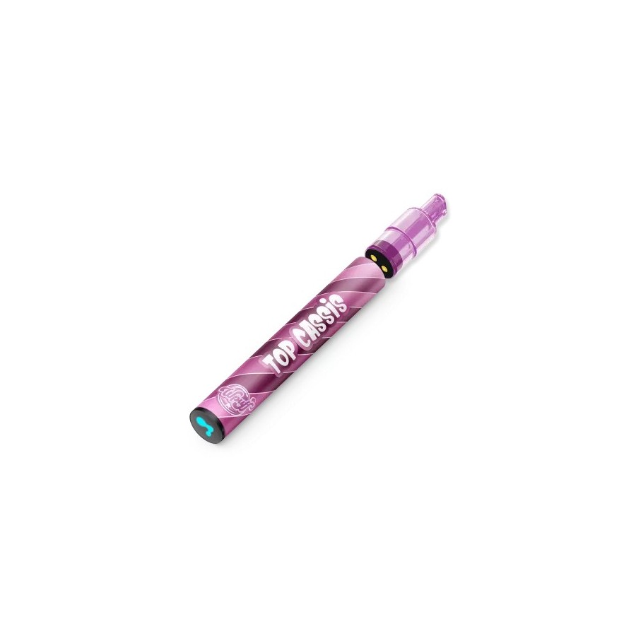 Boite de 10 Liquideo Wpuff Pod 2.0 Top Cassis - 800 puffs (Batteries + 10 Pods)