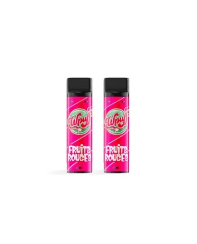 Boite de 5x2 pods Liquideo Wpuff Fruits Rouges - 1200 puffs (2 Pods de 600 puffs)