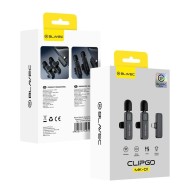 SET DE 2 MICROPHONES LAVALIER - BLAVEC CLIPGO MK-01 - NOIR