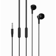 ÉCOUTEURS FILAIRES + TÉLÉCOMMANDE + MICRO - XO-EP39 - JACK 3,5 MM - NOIR