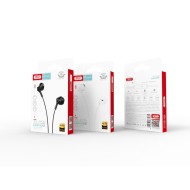 ÉCOUTEURS FILAIRES + TÉLÉCOMMANDE + MICRO - XO-EP39 - JACK 3,5 MM - BLANC