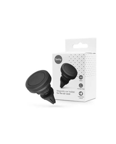 SUPPORT DE VOITURE MAGNÉTIQUE - SETTY - NOIR
