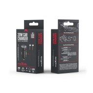 CHARGEUR ALLUME-CIGARE VOITURE + CABLE USB-C - MAXLIFE MXCC-04 - 20W NOIR