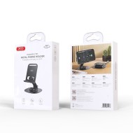 SUPPORT DE TÉLÉPHONE ROTATIF 360° XO C151 - NOIR