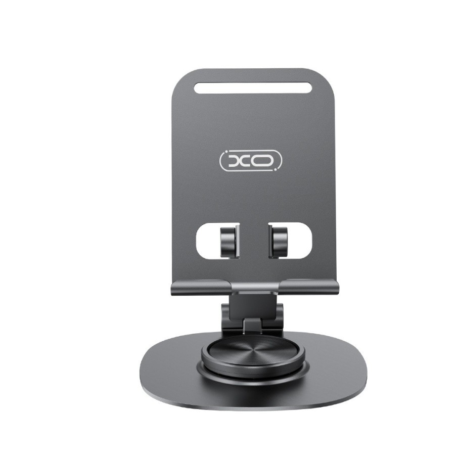 SUPPORT DE TÉLÉPHONE ROTATIF 360° XO C151 - NOIR