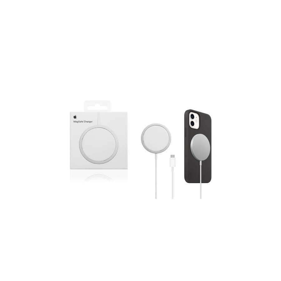 CHARGEUR SANS FIL MAGSAFE APPLE ARGENT BLANC