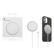 CHARGEUR SANS FIL MAGSAFE APPLE ARGENT BLANC