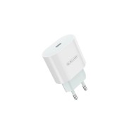 JELLICO AK-200 - CHARGEUR SECTEUR RAPIDE UNIVERSEL ULTRA-COMPACT USB-C PD 20W - BLANC