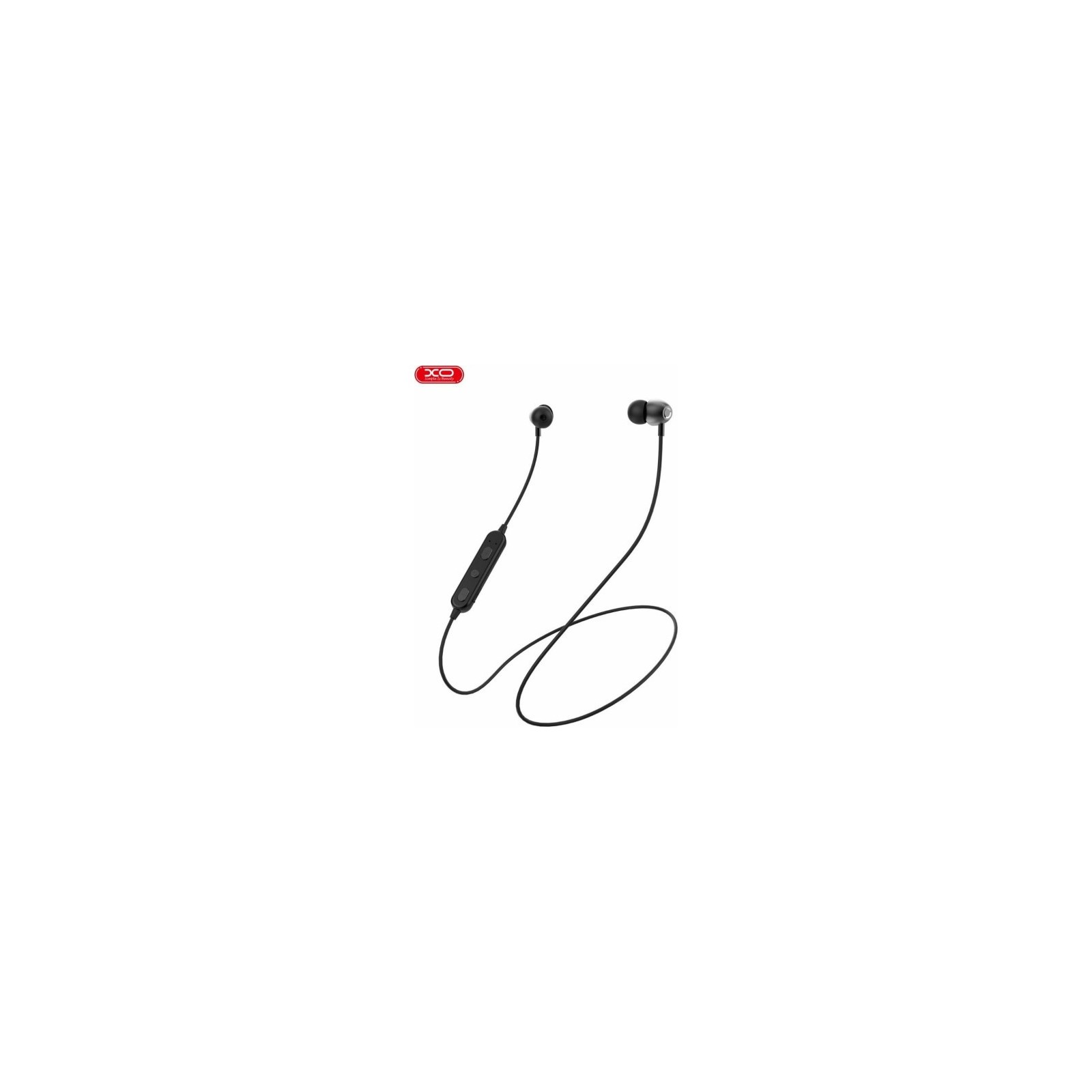ÉCOUTEURS SANS FIL BT + TÉLÉCOMMANDE + MICRO - XO BS15 - NOIR