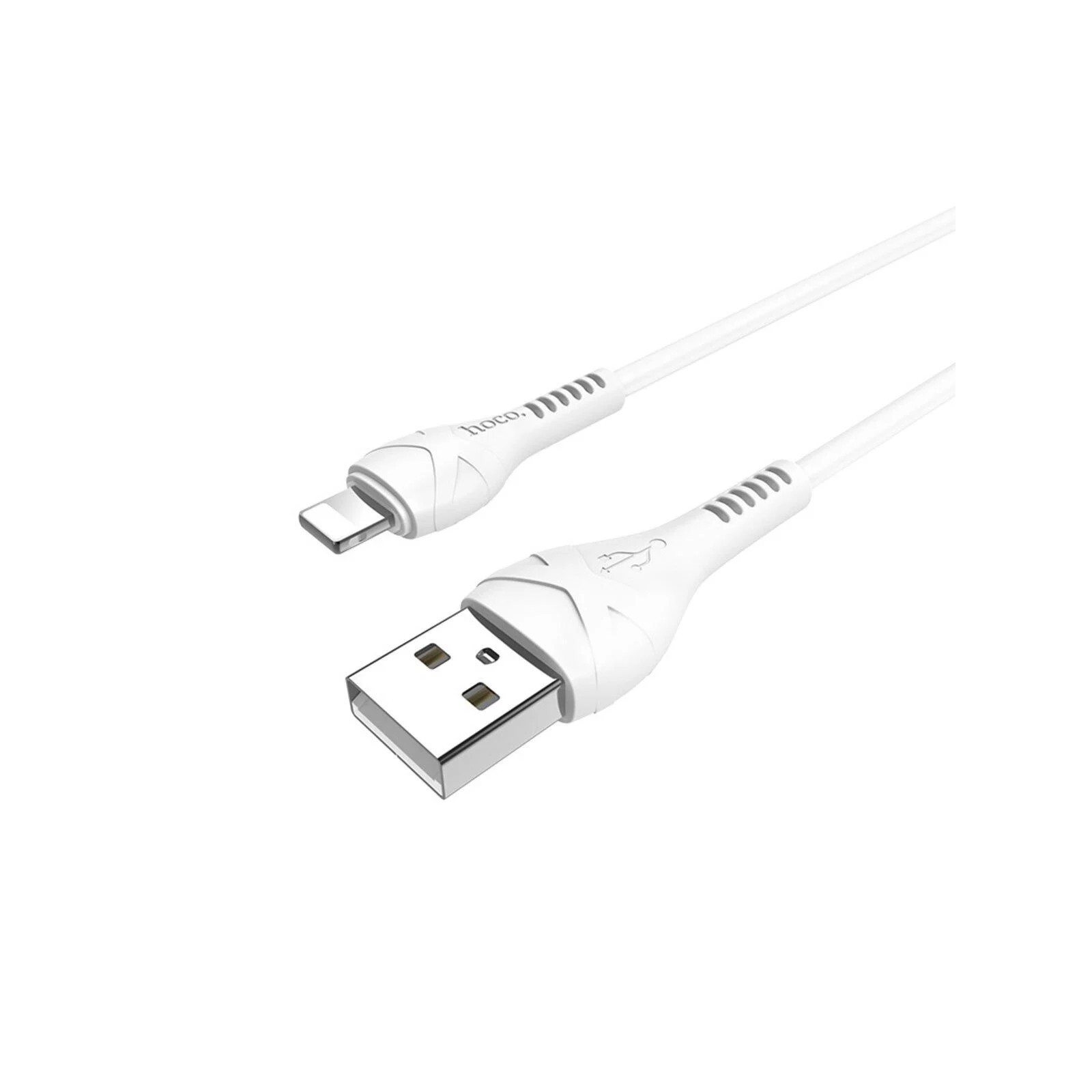 CÂBLE USB-A VERS LIGHTNING (IPHONE) - HOCO X37 COOL POWER - 2.4A 1M BLANC