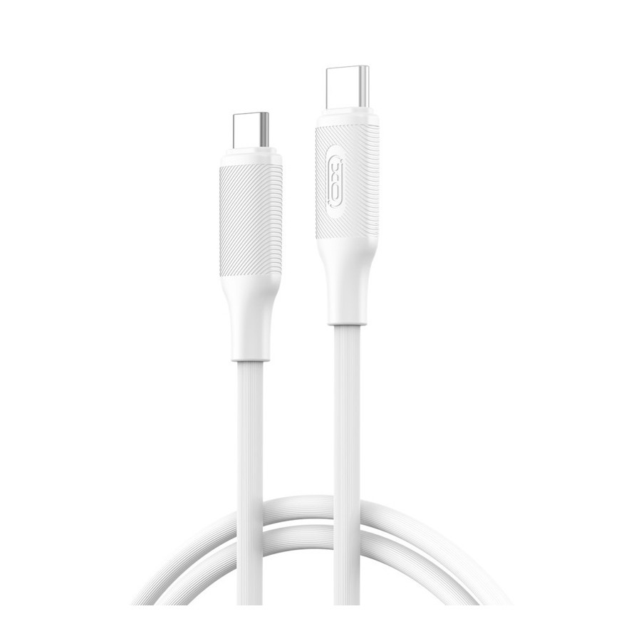 CÂBLE USB-C VERS C - XO NB-Q265B -PD 60W 1M BLANC