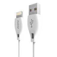 CÂBLE USB vers LIGHTNING - DUDAO L4L - 2.4A 1M Blanc