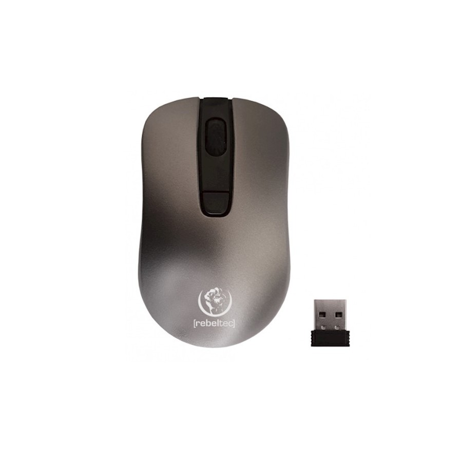 REBELTEC STAR - SOURIS OPTIQUE SANS FIL ARGENT