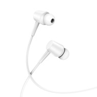 ÉCOUTEURS FILAIRES + TÉLÉCOMMANDE + MICRO - XO-EP57 - JACK 3.5MM - BLANC