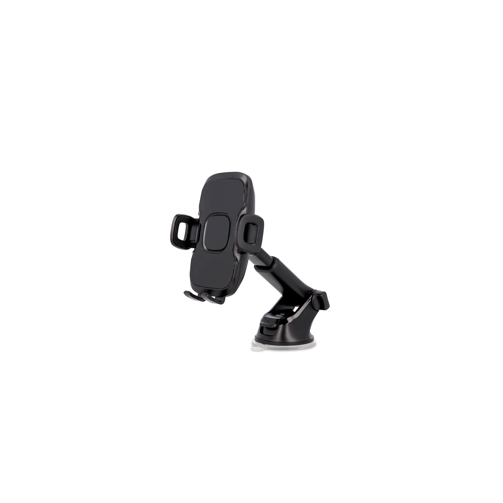 MAXLIFE MXCH-03 - SUPPORT DE VOITURE UNIVERSEL À VENTOUSE AVEC BRAS EXTENSIBLE NOIR