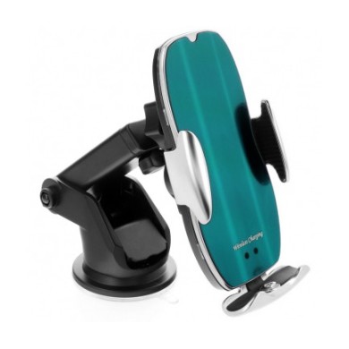 HS2 SMART-CHARGE - SUPPORT DE VOITURE AUTOMATIQUE AVEC CHARGEUR SANS FIL 15W ET 3 EMBOUTS MAGNÉTIQUES